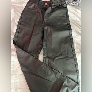 Shein leather pants